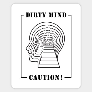 Dirty Mind Sticker